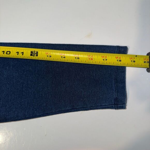 Boden Hannah Denim Blue Knit Shift Dress with Pockets Size 10 - Picture 14 of 14